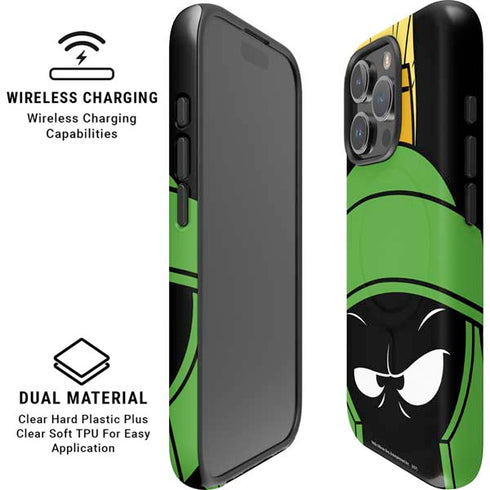Looney Tunes Marvin the Martian iPhone 16 Pro Magsafe Impact Case